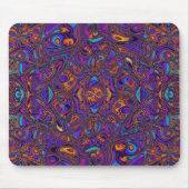 Dynamic Color Gradient Abstract Mosaic Mousepad (Vorne)