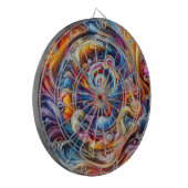 Dynamic Color Vortex Dartscheibe (Vorderseite Links)