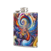 Dynamic Color Vortex Flachmann (Links)