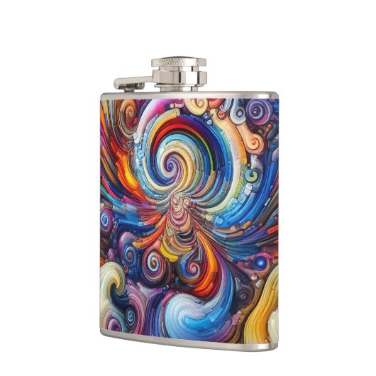 Dynamic Color Vortex Flachmann (Links)