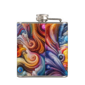 Dynamic Color Vortex Flachmann (Rückseite)
