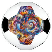 Dynamic Color Vortex Fußball (Gedreht)