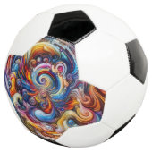 Dynamic Color Vortex Fußball (Dreiviertel)