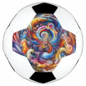 Dynamic Color Vortex Fußball (Vorderseite)