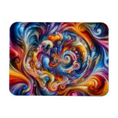 Dynamic Color Vortex Magnet (Horizontal)