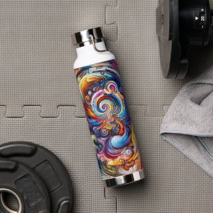 Dynamic Color Vortex Trinkflasche
