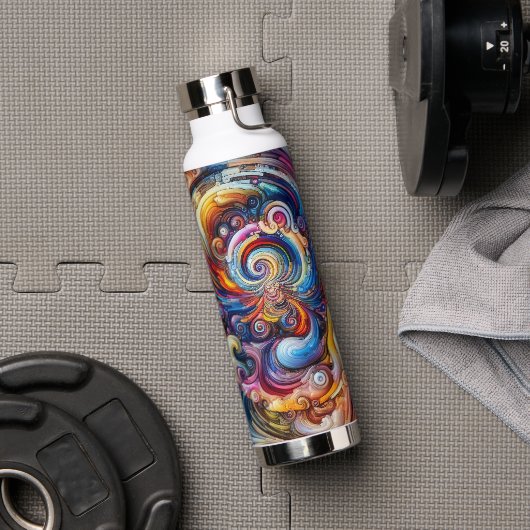Dynamic Color Vortex Trinkflasche (Fitnessstudio)