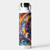 Dynamic Color Vortex Trinkflasche (Vorne)
