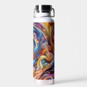 Dynamic Color Vortex Trinkflasche (Rückseite)