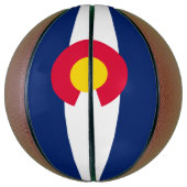 Dynamic Colorado State Flag Graphic Basketball (Vertikal)