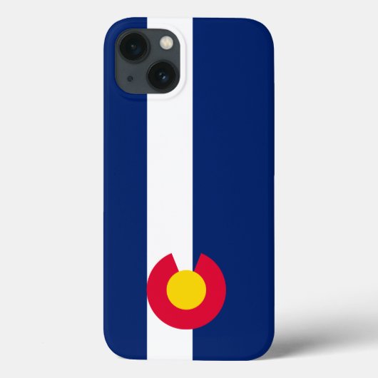 Dynamic Colorado State Flag Graphic Case-Mate iPhone Hülle (Rückseite)