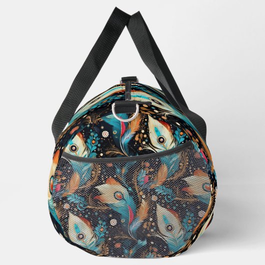 Dynamic Comet and Nebula Voyage Duffle Bag (Rechts)