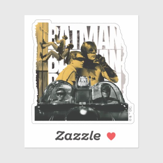 Dynamic Duo Scrapbook Fotografie Aufkleber (Blatt)