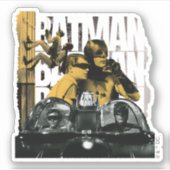 Dynamic Duo Scrapbook Fotografie Aufkleber (Vorderseite)