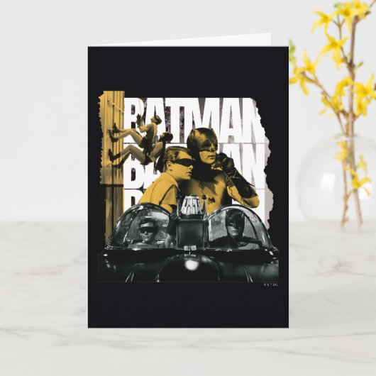 Dynamic Duo Scrapbook Fotografie Karte (Gelbe Blume)