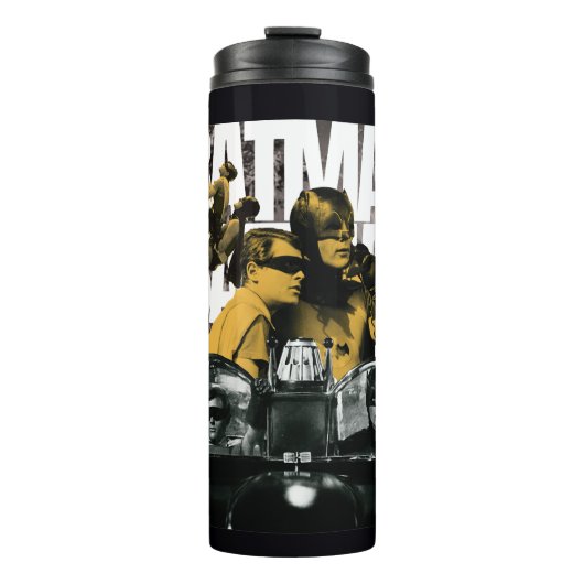 Dynamic Duo Scrapbook Fotografie Thermosbecher (Vorderseite)