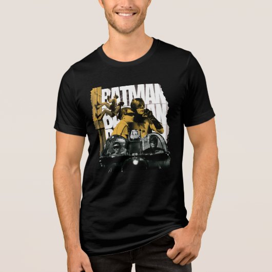 Dynamic Duo Scrapbook Fotografie Tri-Blend Shirt (Vorderseite)