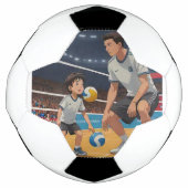 "Dynamic Duo Soccer Ball: Vater-Sohn Bonding Editi Fußball (Vorderseite)