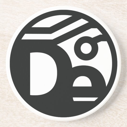 Dynamic Edge Round Untersetzer (Vorne)