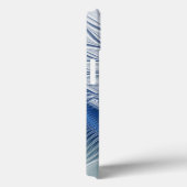 Dynamic Fantasy Abstrakt Blue Tones Fraktal Art Case-Mate iPhone Hülle (Rückseite / Rechts)