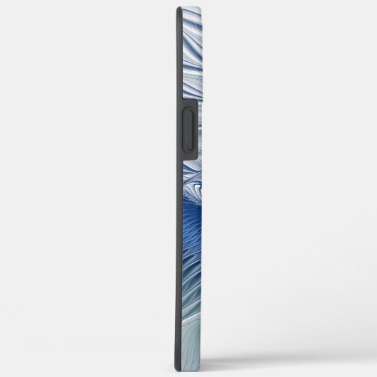 Dynamic Fantasy Abstrakt Blue Tones Fraktal Art Case-Mate iPhone Hülle (Rückseite / Rechts)