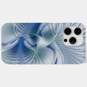 Dynamic Fantasy Abstrakt Blue Tones Fraktal Art Case-Mate iPhone Hülle (Rückseite (Horizontal))