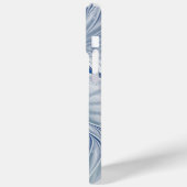 Dynamic Fantasy Abstrakt Blue Tones Fraktal Art Case-Mate iPhone Hülle (Rückseite / Links)