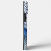 Dynamic Fantasy Abstrakt Blue Tones Fraktal Art Case-Mate iPhone Hülle (Rückseite / Rechts)