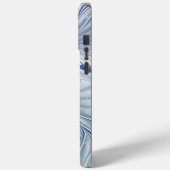 Dynamic Fantasy Abstrakt Blue Tones Fraktal Art Case-Mate iPhone Hülle (Rückseite / Links)
