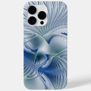 Dynamic Fantasy Abstrakt Blue Tones Fraktal Art Case-Mate iPhone 14 Pro Max Hülle