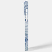 Dynamic Fantasy Abstrakt Blue Tones Fraktal Art Case-Mate iPhone Hülle (Rückseite / Links)