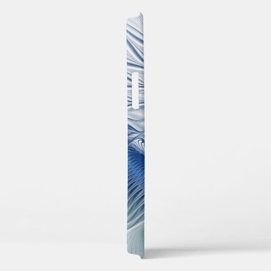 Dynamic Fantasy Abstrakt Blue Tones Fraktal Art Case-Mate iPhone Hülle (Rückseite / Rechts)