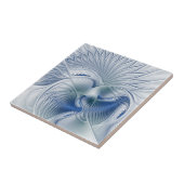 Dynamic Fantasy Abstrakt Blue Tones Fraktal Art Fliese (Seite)