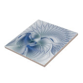 Dynamic Fantasy Abstrakt Blue Tones Fraktal Art Fliese (Seite)