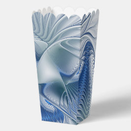 Dynamic Fantasy Abstrakt Blue Tones Fraktal Art Geschenkschachtel