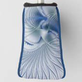Dynamic Fantasy Abstrakt Blue Tones Fraktal Art Golf Headcover (Rotieren 90)