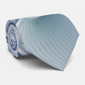 Dynamic Fantasy Abstrakt Blue Tones Fraktal Art Krawatte (Gerollt)