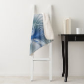 Dynamic Fantasy Abstrakt Blue Tones Fraktal Art Sherpadecke (Beispiel)