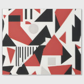 Dynamic Geometric Abstraction Geschenkpapier (Flach)