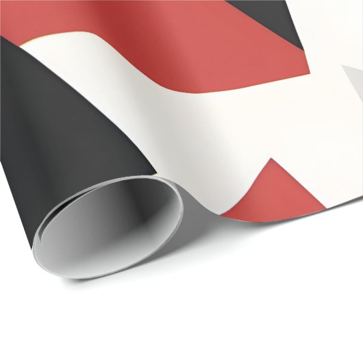 Dynamic Geometric Abstraction Geschenkpapier (Rolleneckpunkt)