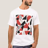 Dynamic Geometric Abstraction T-Shirt (Vorderseite)