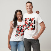 Dynamic Geometric Abstraction T-Shirt (Unisex)
