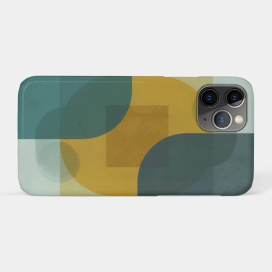 Dynamic Geometric Overlap Case-Mate iPhone Hülle (Rückseite (Horizontal))