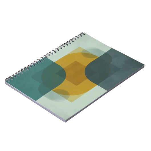 Dynamic Geometric Overlap Notizblock (Linke Seite)