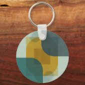 Dynamic Geometric Overlap Schlüsselanhänger (Vorderseite)