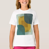 Dynamic Geometric Overlap T-Shirt (Vorderseite)