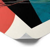 Dynamic Geometry Collision Poster (Ecke)