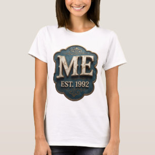 Dynamic Gold ME ENTSTEHT 1992 Moderne Gestaltung T-Shirt