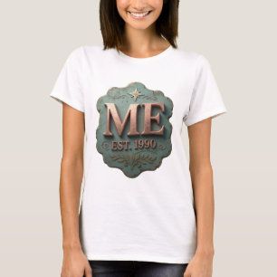 Dynamic Gold ME EST 1990 Grafikdesign T-Shirt