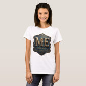 Dynamic Gold ME EST 1991 Statement Design T-Shirt (Vorne ganz)